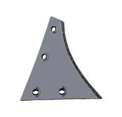 Étrave Droite 4 trous carbure pour charrue KUHN HUARD 619172 adaptable