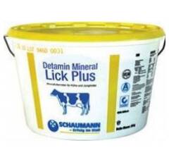 DETAMIN MINERAL LICK PLUS® - Seau vaches laitières et jeunes bovins - Minéraux, vitamines et oligo-éléments