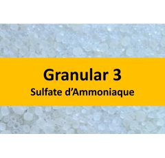 Sulfate d'Ammoniaque (21N - 60SO3) - Granular 3 (Spécial grande largeur)