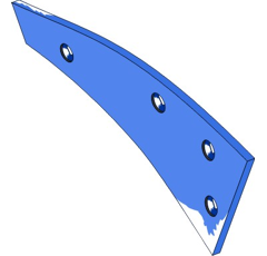 Streichblech-Streifen 1 - rechts SRP328P1M Rabe by Muzzi Industrie