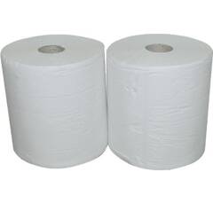 2BOOBINES OUATE BLANCHE PURE PATE 26X35- Papier absorbant