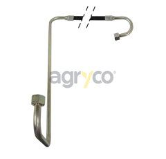 Tuyau hydraulique avec raccords pour téléscopique MANITOU 311359 adaptable