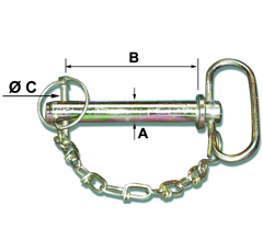 BROCHE POIGNEE DIAMETRE 19 LG 165