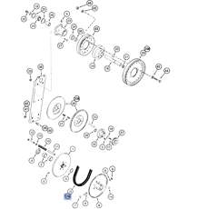 Courroie pour moissonneuse-batteuse CASE IH - NEW HOLLAND 301146A1 adaptable