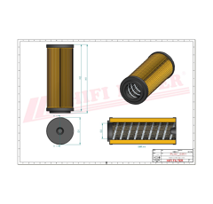 Filtre hydraulique adaptable HIFI FILTER SH66330V