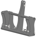 Interface d'accroche pour relevage 3pts 3PTS CAT2/EURO adaptable