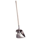 Pelle à grains en aluminium manche 1,20 m - KAMER