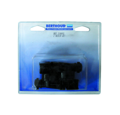 Jeu de 2 porte-jet quickjet PVC - 25 mm BERTHOUD 218892
