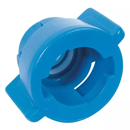 Bajonettmutter 1/4 für Düsen APE, EXA, AVI - blau