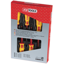 Jeu de 8 tournevis isolés 1000V FENTE/PH/TESTEUR