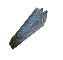 Bec de décompacteur avec plaquettes carbure et rechargement KVERNELAND adaptable