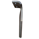 Dent de herse rotative Droite avec 3 plaquettes carbure triangulaires MASCHIO GASPARDO M36100215 adaptable