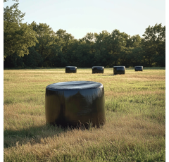 Film enrubannage (noir) - 25µ  | FilMax