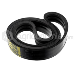 Courroie trapezoidale multiple pour moissonneuse   CASE IH 84398996 adaptable