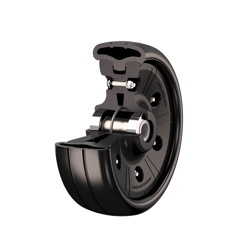 Roue polymère avec roulements 230 x 80 mm adaptable