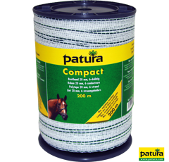 Ruban COMPACT 20 mm - rouleau 200 / 400 m - PATURA