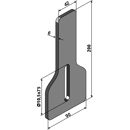 Racloir 200 mm pour rouleau 00029738 adaptable