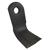 Couteau équerre pour broyeur 102x50mm PALLADINO adaptable - Blacksteel©