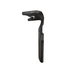 Dent de herse rotative Droite avec 3 plaquettes carbure triangulaires BREVIGLIERI 0060184D adaptable