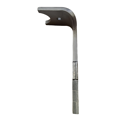 Dent de herse rotative Droite 3 plaquettes carbure avec rechargement AMAZONE 6574300 adaptable