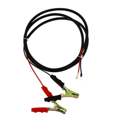 Câble électrique avec pinces 2 m - 2 x 2,5 mm2 – RENSON