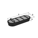 MANN  Luftfilter-Sicherheitseinsatz CF3240