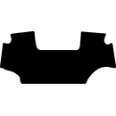 Gummimatte Octagon passend für John Deere 6R 6 R ab Baujahr 2016