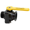 Vanne polypropylène 2 voies - 2"M BANJO