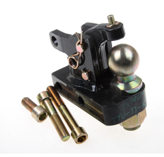 Zwangslenkung, rechts,87 mm breit, Schwarz   