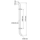 Tuyau d'échappement JOHN-DEERE adaptable AL116902