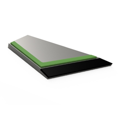 Aileron Droit à souder avec plaquettes carbure et rechargement PERREIN adaptable