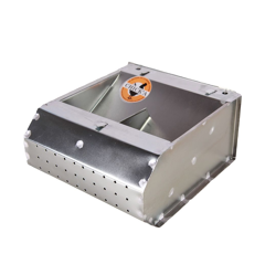 Mangeoire à trémie avec 2 compartiments 23 x 11 x 19,5 cm - CHICK'A