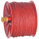 Mini-Haspel bespult mit 250m Litze orange