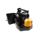 Kugeleinsatz Kugel 80,W= 390 S32, Schwarz  Rockinger