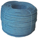 Corde carotte bleue en polypropylène 12 mx 10 m