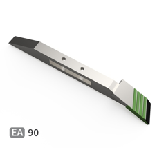 Barre et pointe Gauche carbure et rechargement EA : 90 mm MICHEL adaptable