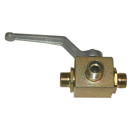 Zweiwege Umschalthahn,3x EL12/M18x1,5  