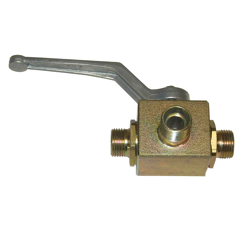 Zweiwege Umschalthahn,3x EL12/M18x1,5  