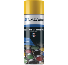 Peinture de finition Jaune new LUCAS aérosol 400ml| LACAGRI