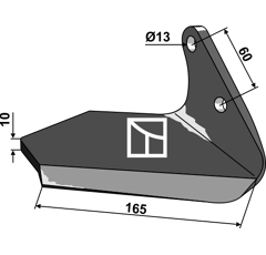 Aileron droite 820-507C adaptable - BlackSteel©