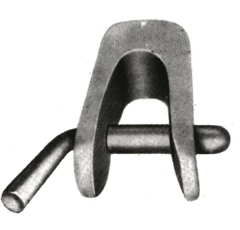 Étrier avec piton 115 x 80 mm adaptable