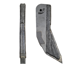 Soc de cultivateur avec plaquettes carbure et rechargement BONNEL 156P15957 adaptable