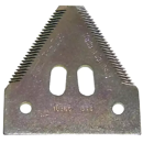 Jeu de 25 sections sur faucillées pour CLAAS Z47493 adaptable