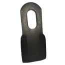 Couteau droit pour broyeur AGRIMASTER 3009689 adaptable - Blacksteel©