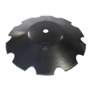 Disque crénelé ∅610x5 pour cover crop JOHN DEERE K33525 adaptable - Blacksteel©