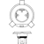 Ampoule halogène H4 pour CASE IH 01172300 adaptable