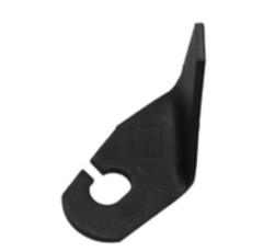 Cuchilla con aletas derecha 64 mm para trituradora AMAZONE 995777 adaptable