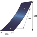 Étrave gauche pour charrue GREGOIRE & BESSON 173321 adaptable