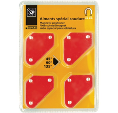 Equerre de soudure magnétique petit modèle (Blister de 4) | GYS