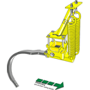 Ressort d´extirpateur droite pour cultivateur adaptable